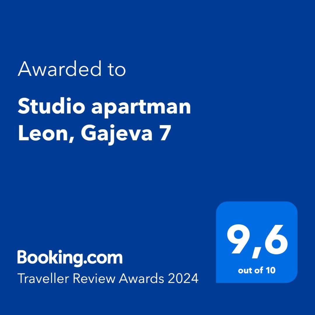 Studio Apartman Leon, Gajeva 7 Zagreb Buitenkant foto